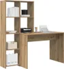 vidaXL Scrivania in rovere Artisan 138,5 x 55 x 143 cm Anteprima dell’immagine prodotto 3