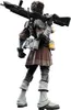 A figure of a character from Apex Legends, viewed from the back, holding a large weapon. Náhled obrázku produktu