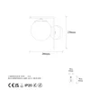 Opviq, 7142- 7142LMP, Antiquität, Wandleuchten, 15 x 28 x Produktbild-Vorschau 5