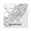 MuchoWow® Mauspad Mousepad Karte - Barcelona - Stadtplan - Produktbild-Vorschau 1