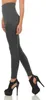 Damen Leggings Hochbund Bauchweg Mieder Miederhose; Grafit Produktbild-Vorschau 2