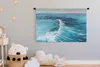 MuchoWow® Wandteppich Wandbehang Golf - Meer - Aquarell Produktbild-Vorschau 3