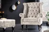 riess-ambiente Design Ohrensessel CHESTERFIELD 105cm Produktbild-Vorschau 3
