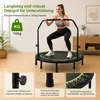 FOXSPORT Fitness Trampolin, Mini Trampolin mit Haltegriff, Produktbild-Vorschau 6