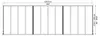 Pergola PALRAM Sierra 670 x 230 cm šedá Náhled obrázku produktu 14