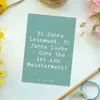 Mr. & Mrs. Panda Postkarte Spruch 35. Hochzeitstag Produktbild-Vorschau 2