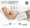 ML-Design detská posteľ domček posteľ 80x160 cm biela s 2 Náhľad obrázku produktu 4