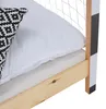 Kondela Montessori Bett Futal 90x200 cm - natur / weiß / Produktbild-Vorschau 15