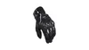 Gants LS2 "Spark II" hommes, Matière : Boeuf- noir / blanc Voir les images du produit 1