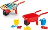 Zabawki do piasku - czerwone plastikowe kółko, 7 szt Podgląd zdjęcia produktu 4