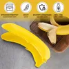spar-home® Bananenbox 2er Set – Gelb Bananenbehalter Großer Produktbild-Vorschau 2