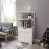Mondeer Armoire haute de salle de bain avec tiroir 60 x 30 Voir les images du produit 9
