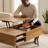 Table basse "Vasdabod" avec plateau relevable et 2 Voir les images du produit 6