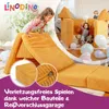 Linodino Spielsofa Cord - Kindersofa | Kinder Couch als Produktbild-Vorschau 3