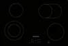 Backofen Herd Kochfeld Schwarz Glaskeramik 77cm Einbau Produktbild-Vorschau 3