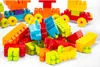 Set mit 200 Bausteinen - mit Rucksack - bunt - Spielzeug - Produktbild-Vorschau 5
