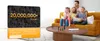 A family is watching TV while ear cleaning tools are displayed on a coffee table. Produktbild-Vorschau