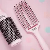 Olivia Garden – Fingerbrush Care Iconic Boar & Nylon Pink M Productafbeelding-voorbeeld 2