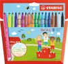 Filzstift - STABILO Trio A-Z - 18er Pack - mit 18 Produktbild-Vorschau 1