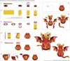 Set di lanterne artigianali URSUS ""Drago"" Anteprima dell’immagine prodotto 6