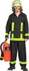 Kinder Kostüm Feuerwehrmann Blau Gr. 104 Produktbild-Vorschau 3