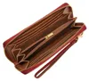 FOSSIL Geldbörse Logan RFID Zip Around Clutch Garnet rot Produktbild-Vorschau 2