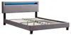 Polsterbett LEXINGTON 140x200 cm mit LED Beleuchtung, Bett Produktbild-Vorschau 3