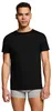 Alltags Rundhals T-Shirt 2er-Pack – Schwarz – M Produktbild-Vorschau 6