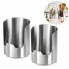Edelstahl‑Topfdeckelhalter 2‑er Set, multifunktionaler Produktbild-Vorschau 1