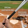 Aluminium Baseballschläger 81cm (32 Zoll) Silber – Produktbild-Vorschau 3