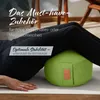 #DoYourYoga Cuscino rotondo per yoga Vishnu 30 cm x 15 cm Anteprima dell’immagine prodotto 3