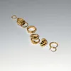 Pandora Gewellte Breite Creolen-Ohrringe 263879C00 Ohrringe Produktbild-Vorschau 3
