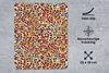 MuchoWow® Mauspad Mousepad Blumen - Bohème - Kreis - Muster Produktbild-Vorschau 3