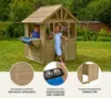 Zwerkules Cubby Kinder Spielhaus für den Garten inkl. Produktbild-Vorschau 3