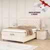 Boxspringbett 140 x 200 Comfort Betten mit Matratze inkl. Produktbild-Vorschau 1