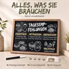 Premium magnetisch bord en krijtbord met houten frame Productafbeelding-voorbeeld 2
