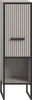 Bagno badkamerkast 1 deur 1 vak lichtgrijs, crèmekleurig. Anteprima dell’immagine prodotto 2