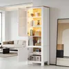 Merax Hochschrank Sideboard mit LED, Glasvitrine mit 2 Produktbild-Vorschau 15