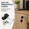 Wiltec Briefkastenschloss 36 x 22,5 x 23 mm inkl. 2 Produktbild-Vorschau 5