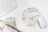 MuchoWow® Mauspad Mousepad Marmor - Weiß - Braun 20x20 cm - Produktbild-Vorschau 5