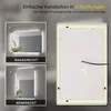 SONNI Miroir de salle de bain avec éclairage LED & Voir les images du produit 5