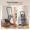 Hometrainer voor binnen, opvouwbaar – met handgreep en Productafbeelding-voorbeeld 7