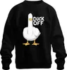 Duck Off, papero impertinente, dito medio sarcastico, Anteprima dell’immagine prodotto 1