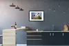 MuchoWow® Gerahmtes Poster Helle Sonne über einigen Produktbild-Vorschau 2