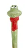 Gartenstecker Frosch Keramik Beet Stecker Stab Gecko Lurch Produktbild-Vorschau 1