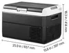 SucceBuy Tragbare Kompressor-Kühlbox 40 L, Autokühlschrank Produktbild-Vorschau 8