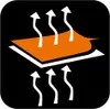An icon illustrating breathability or ventilation. Produktbild-Vorschau