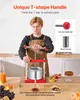 Manuelle Obstweinpresse 3L - Edelstahl Apfelpresse für Produktbild-Vorschau 4