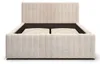 Polsterbett Batina Doppelbett Chenille-Gewebe beige Produktbild-Vorschau 4