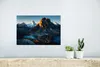 MuchoWow® Poster Morgenlicht über Berg und Kiefernwald Produktbild-Vorschau 5